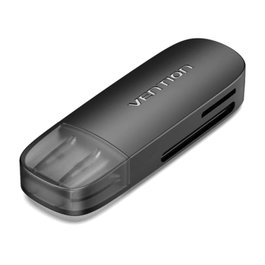 Vention Lector de tarjetas externo USB 3.0 CLFB0 Negro